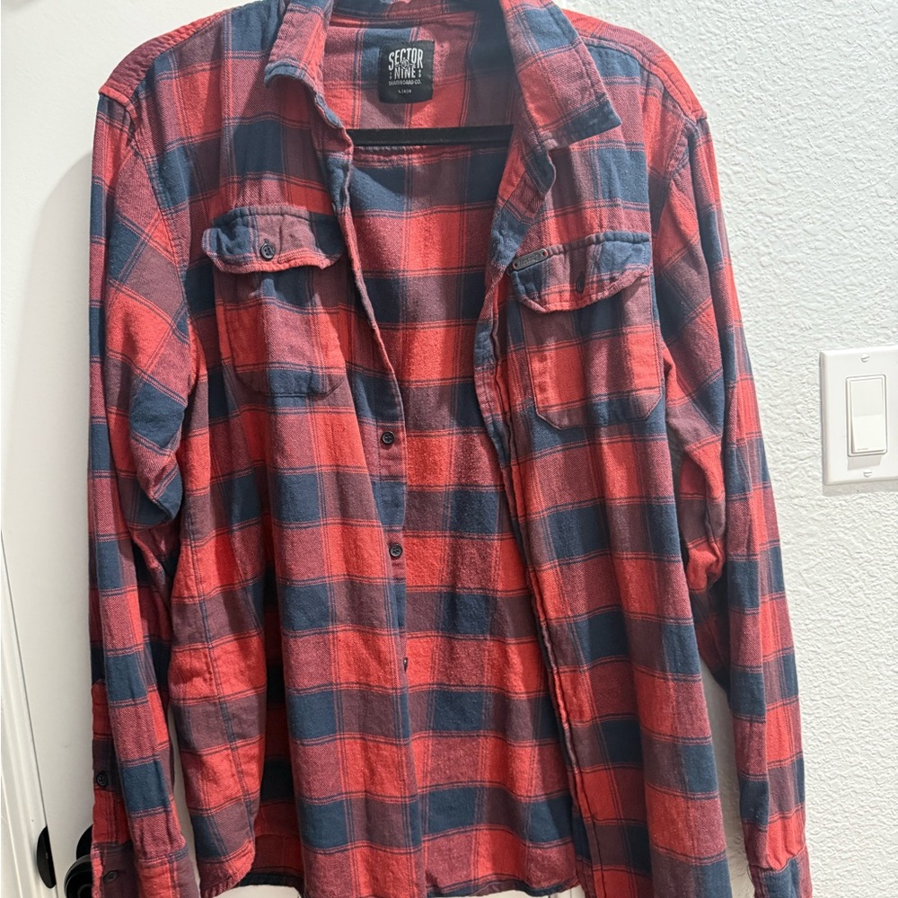 Sector 9 Men’s Flannel Shirt – Large